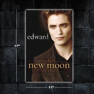 Twilight New Moon movie poster - 11x17 wall art print Edward Robert Pattinson